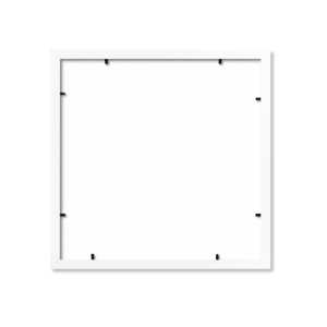 Marco de Madera Blanco de 40x40 cm para Cuadros, Estilo Simple y Creativo, Marco para Colgar Pósteres, para Fotos A4, A3, 6x8 - Product Image 2