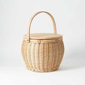 ตะกร้าปิคนิคหวายหวายสำหรับใส่ไวน์หลากหลายขนาดทำด้วยมือจากเวียดนาม - Product Image 6