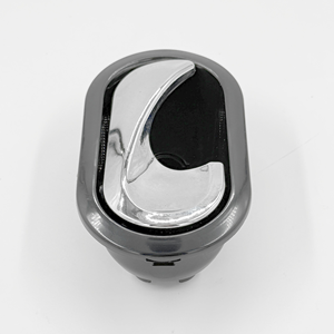 8200028486 Poignée de porte intérieure chromée droite pour Renault Clio III Kangoo Dacia Logan - Product Image 2