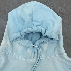 Bulk Vintage Acid Washed Fade Color Sweatshirts pour hommes 460gsm Heavyweight Pullover Sweats à capuche personnalisés pour hommes - Product Image 2