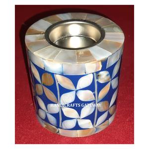 Nuevo último artículo exclusivo hecho a mano de alta calidad con incrustaciones de nácar, quemador Bakhoor de Color azul para decoración del hogar y regalos - Product Image 1