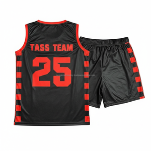 Conjunto de Uniforme de Baloncesto para Hombre al por Mayor, Camiseta y Pantalones Cortos Baratos para Adultos, Uniformes Personalizados de Baloncesto para Mujer, Trajes de Poliéster - Product Image 3