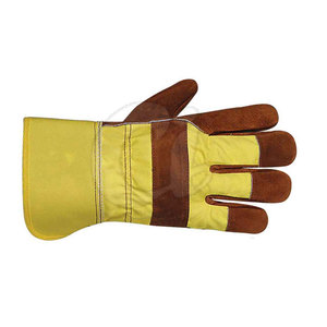 Gants sur mesure en cuir à double paume à bas prix Gants de sécurité confortables - Product Image 6