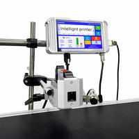 Impresión en línea completamente automática Tij Inkjet Food Package Etiqueta digital Logo Fecha Número de lote Codificación Máquina de impresión por inyección de tinta