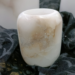Bulk Alabaster Onyx <b>Tea</b> <b>Lights</b> <b>Candle</b> Stand Natural Stone Holders Christmas Handmade Fast Shipping Guarantee - Product Image 4