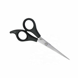 Tijeras de peluquería profesionales de acero inoxidable al por mayor mango de plástico corte de pelo de peluquero diestro de alta calidad - Product Image 2