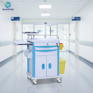 Sunoro SET 16 Carrello d'Emergenza Ospedaliero di Alta Qualità ed Economico in ABS per Cliniche - Product Image 3