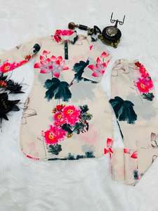 Nouveau concepteur de haut en soie Pent Set pour Party Wear - Product Image 4