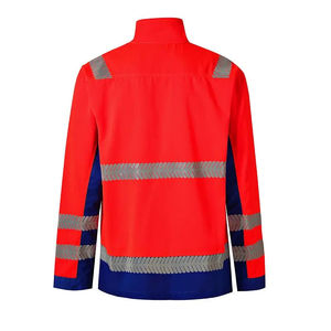 Veste de sécurité réfléchissante de haute qualité, haute visibilité, respirante, en polyester, vêtements de travail pour hommes, certifiée CE - Product Image 2