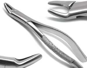 Fórceps de extracción Dental profesional, alicates de extracción de dientes de acero inoxidable, herramienta Dental quirúrgica Manual, uso duradero de dentista CE - Product Image 1