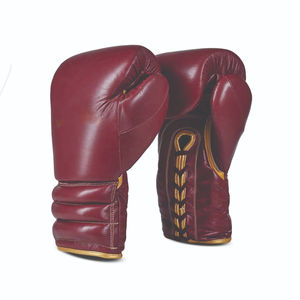 Gants de boxe en cuir de vache pour hommes pour la salle de sport, l'entraînement physique, le sparring, la pratique du sac lourd et l'amélioration des compétences - Product Image 1