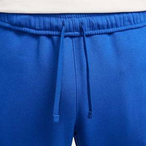 กางเกงสเวตเตอร์ลำลองเอวกลางขาตรงของผู้ชายกางเกงผ้าฝ้าย100% น้ำหนักเบาระบายอากาศสีทึบมีเชือกรูดด้านหน้าแบน - Product Image 3