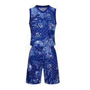 Vêtements de basket-ball personnalisés OEM en polyester/ODM uniformes de basket-ball à sublimation pour hommes avec logo personnalisé - Product Image 4