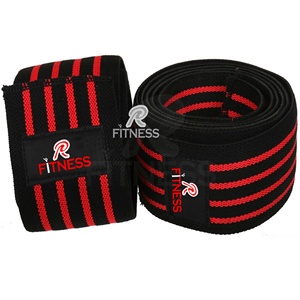 อุปกรณ์พยุงข้อมือแบบปรับได้ RC Fitness Wear ปลอกรัดข้อมือแบบมีแรงกด  ผ้าพันข้อมือ  สำหรับข้อต่อข้อมือ  ทนทาน ระบายอากาศได้ดี เหมาะสำหรับยกน้ำหนัก - Product Image 4