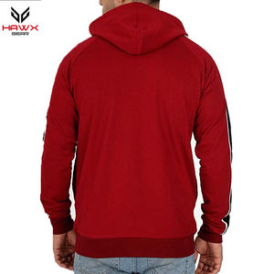 เสื้อสเวตเตอร์มีซิปรูดผ้าฟลีซผสมคอตตอนแขนยาวพิมพ์ลายดิจิตอลสำหรับฤดูหนาว - Product Image 4