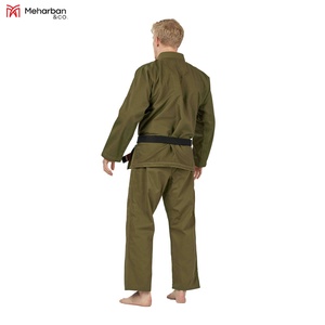 ชุดคาราเต้สำหรับฝึกซ้อมและแข่งขัน ขายส่งจากโรงงาน ผ้าฝ้าย 100% ระบายอากาศได้ดี ทนทาน รับสกรีนโลโก้ด้านหน้า - Product Image 3