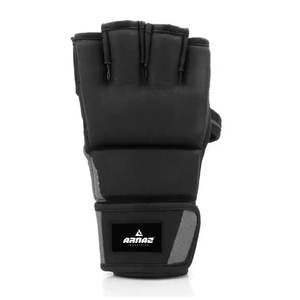 Gants MMA durables en cuir PU avec conception de paume ouverte pour l'entraînement et le combat Gants d'entraînement MMA respirants - Product Image 2