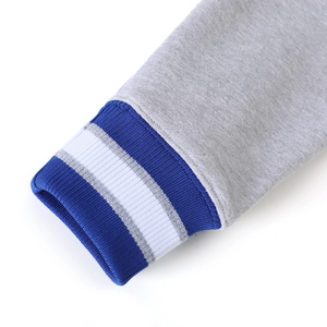 Sudadera con Capucha Personalizada de la Universidad Hampton, Color Gris Jaspeado, Forro de Chenilla, 300g, Felpa Premium, Bolsillo Canguro, Invierno, 100% Orgánica - Product Image 5