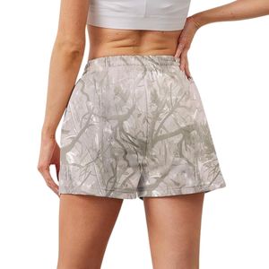 กางเกงขาสั้นผ้าโพลีเอสเตอร์ระบายอากาศได้ดีสำหรับผู้หญิงกางเกงขาสั้นออกกำลังกายน้ำหนักเบาระบายอากาศได้ดีแห้งเร็วแบบ100% - Product Image 2