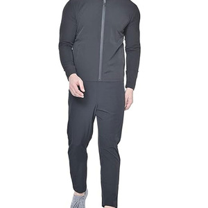 ชุดวอร์มลำลองผู้ชายแบบสวมหัว คุณภาพสูง สีพื้น สำหรับฤดูหนาว เหมาะสำหรับเล่นกีฬากลางแจ้ง ออกกำลังกาย วิ่ง ผลิตจากผ้าฝ้าย 100% - Product Image 2