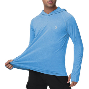 Chemise de pêche pour homme en spandex à sublimation personnalisée, chemise de pêche personnalisée 3D, poche à capuche, chemise de pêche en polyester - Product Image 6