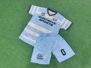 Maillots de football personnalisés en sublimation respirants à manches courtes 100 % polyester à séchage rapide pour sports de plein air – Vente en gros - Product Image 4