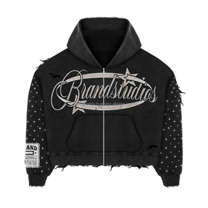 Survêtements d'hiver pour femmes, qualité supérieure, logo personnalisé, coupe classique, 100% coton, vêtements de sport, vente en gros - Product Image 5