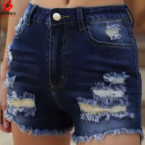 Shorts de Mezclilla Premium de Verano para Mujer, Shorts Desgastados con Estilo 2025, Shorts de Mezclilla Personalizados para Mujer - Product Image 5
