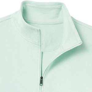 Hoodies Half <b>Zip</b> Solid Stand Customized Logo Blank Crewneck Sweatshirt Men <b>Joggers</b> Eco-Friendly Sports Training Wear Jacket - Product Image 3