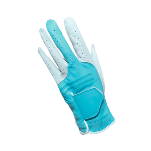 Gant de golf respirant en cuir Cabretta pour main gauche avec fermeture auto-agrippante, protection UV, logo personnalisé, pour l'extérieur - Product Image 2