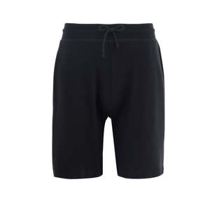 Women's 100% Cotton Anti-wrinkle High Quality Black Elastic Waist Women's Clothing Women's <b>Shorts</b> <b>With</b> <b>Zipper</b> <b>Pockets</b> - Product Image 1