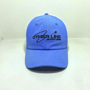 <b>Flat</b> Embroidery Logo Mid Profile Dad <b>Hat</b> Soft Mesh Sport <b>Cap</b> High Quality Free Sample Cost - Product Image 1