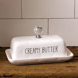 Beurrier en aluminium chic avec construction durable et look vintage idéal pour les cuisines à la maison élégantes et rustiques - Product Image 2