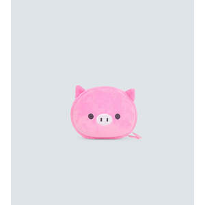Kids' Pig Shoulder Bag Lightweight & Waterproof 3D Plush Design-Tykle Plush Purses - Product Image 1