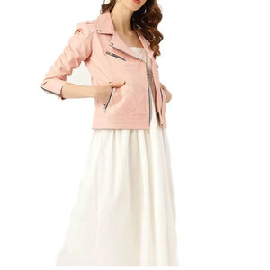 Veste en cuir pour femme légère, respirante et confortable, vêtement décontracté, vente chaude, prix raisonnable, veste pour femme - Product Image 1