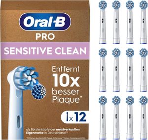 Oral-B Pro Sensitive Clean-Cabezales de cepillo de dientes de repuesto originales para cepillo de dientes eléctrico-Limpieza de dientes suave, paquete de 12 - Product Image 6