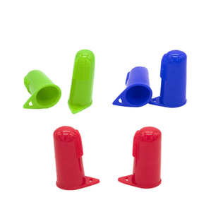 Pet Finger Brush <b>Dog</b> and Cat Teeth Cleaning Food Grade Silicone <b>Dog</b> Finger <b>Toothbrush</b> Fits Most Fingers - Product Image 2
