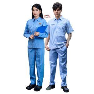 Vêtements de travail professionnels grande taille bleu noir pour ouvrier du bâtiment et du pétrole et du gaz - Product Image 1