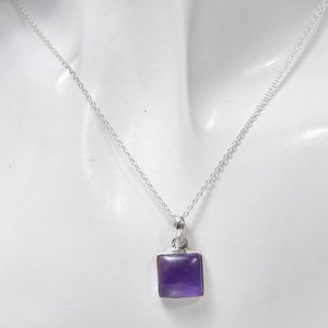 925 argent Sterling améthyste pierres précieuses pendentif bijoux à la main argent Boho Style pendentif bijoux pour femmes cadeau de mariage pour femme - Product Image 3