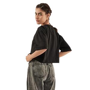 Camiseta Corta de Verano para Mujer, Corte Regular, Color Personalizado, Talla Personalizada, Diseños de Logotipo Bordados, Algodón Poliéster - Product Image 3