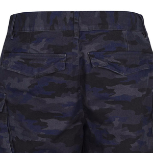 Shorts Cargo Décontractés 100% Coton pour Hommes – Respirants et Séchage Rapide, Taille Élastique, Couleur Unie – Vente en Gros - Product Image 6
