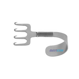 เครื่องมือผ่าตัดแบบใช้ซ้ำได้ Gorney Rake Retractor มาตรฐาน CE ผลิตจากสแตนเลสสตีล - Product Image 5