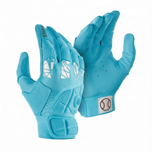 Gants de frappe de baseball personnalisés avec logo, vente en gros, accessoires professionnels, approvisionnement en vrac pour les équipes, gants de frappe de softball haute performance - Product Image 2