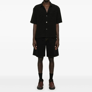 กางเกงยีนส์ขาสั้นผ้าฝ้ายพิมพ์ลายสำหรับผู้ชายกางเกงขาสั้นผ้าเดนิมผ้าฝ้าย100% ดีไซน์ใหม่ปักลายออกกำลังกาย - Product Image 2