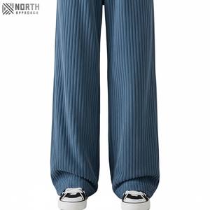 2025 Joggers de gran tamaño nuevos pantalones de pierna ancha de pana de cintura alta para mujer, Joggers para hombre, pantalones para correr para hombre - Product Image 4