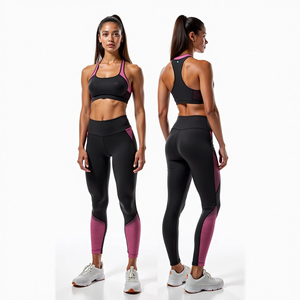Tenue de yoga sans couture personnalisée pour femmes, conçue pour un soutien-gorge doux et des leggings pour le confort et la respirabilité - Product Image 5