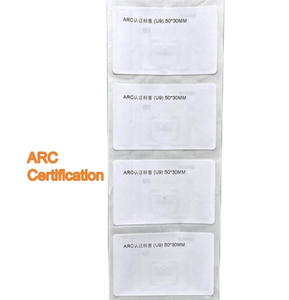 Étiquette passive d'actifs RFID de certification ARC imprimable personnalisée pour la gestion logistique - Product Image 1