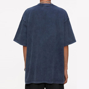 Men's Drop Shoulder T-Shirt Washed Cotton Breathable & Soft Fashion Fit Streetwear Style - Product Image 4