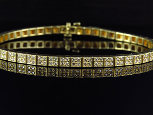 S925 <b>Silver</b> Classic Style Moissanite Round Diamond Elegant Fine Jewelry Custom Handmade <b>Bracelet</b> Gift For Women - Product Image 4