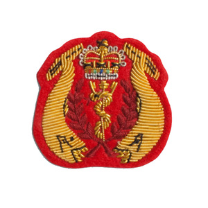 Insignia médica de buceo de alta calidad 1361, parches bordados a mano de alambre de lingotes, emblema, cresta, insignias cosidas de Metal, proveedor directo - Product Image 1